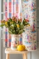 Preview: Tilda Patchwork Stoff Baumwolle - Bloomsville Garden Vista Dove